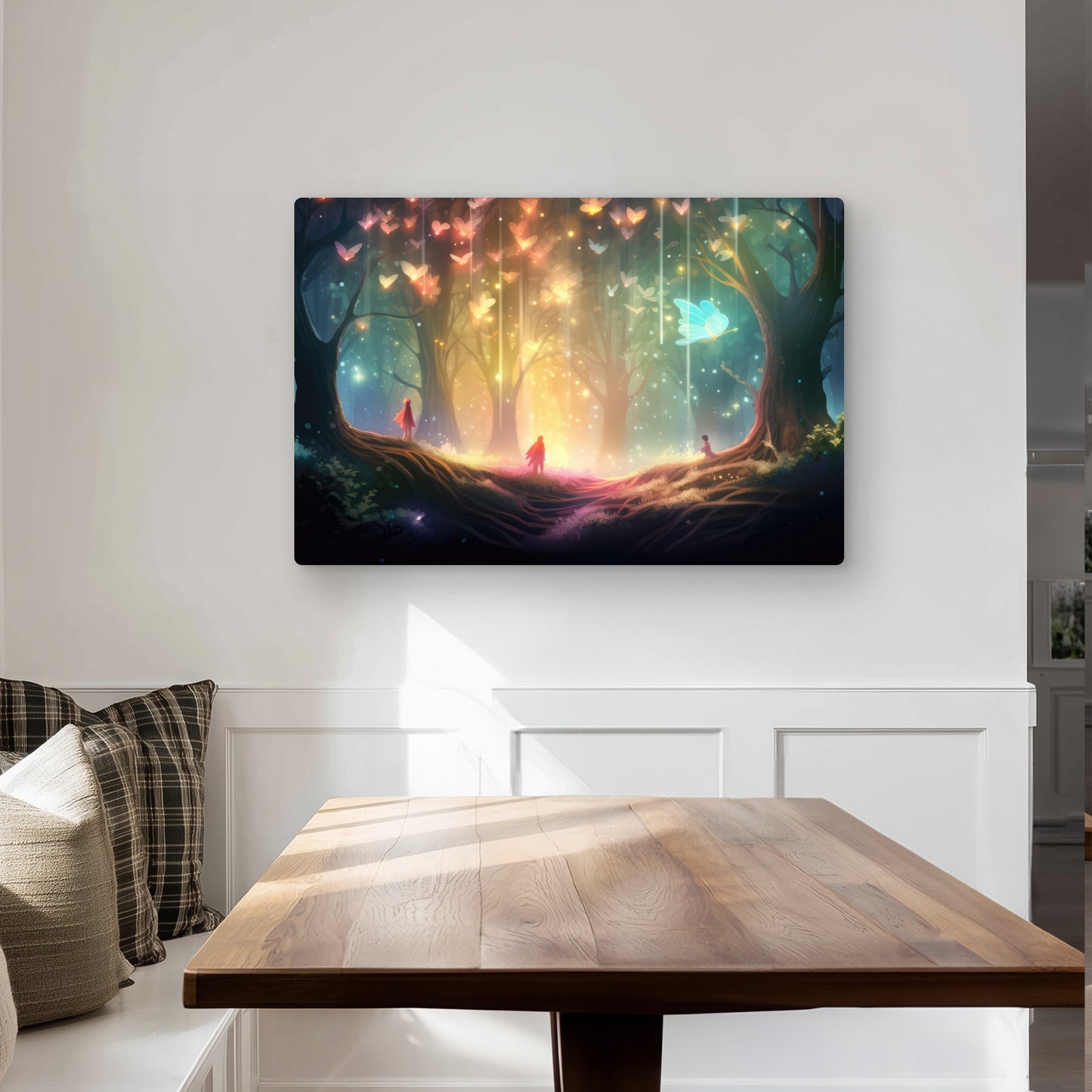 A dream come true - Pink Metal Print for Home Decor