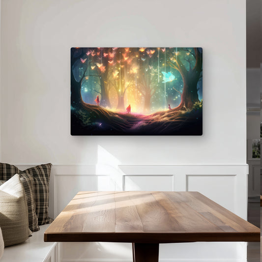 A dream come true - Pink Metal Print for Home Decor