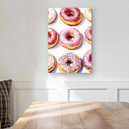 Yummy Pink Metal Print - Stylish Home Decor Accent