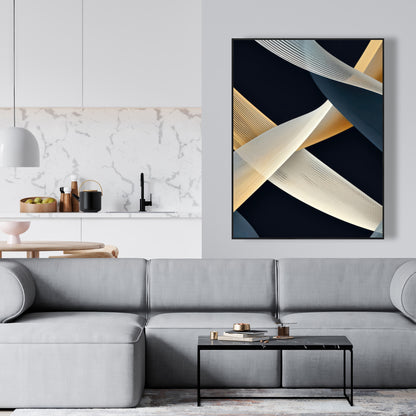 Ropes of destiny - 36"x36" Framed canvas