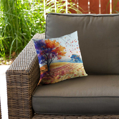 Coussin décoratif en sergé de polyester Brise printanière - Accessoire de décoration intérieure