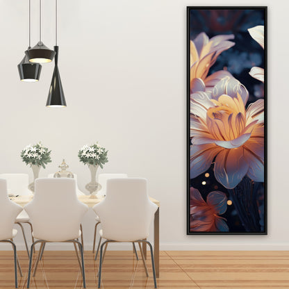 Pixie flowers - 36"x36" Framed canvas