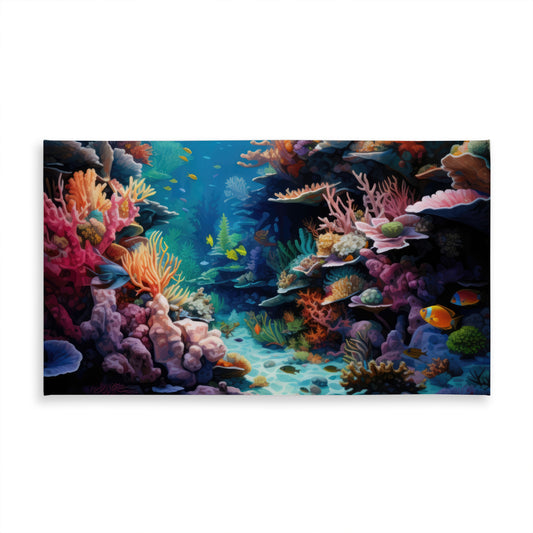 Coral Indoor/Outdoor Tablecloth | Stylish Home Decor