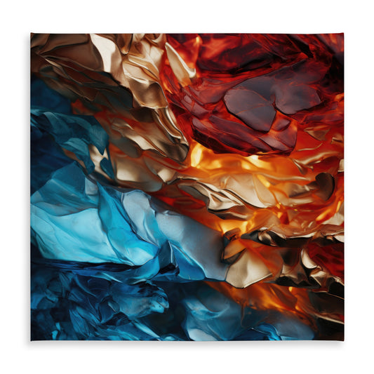 Nappe minérale contrastante – Décoration intérieure et extérieure