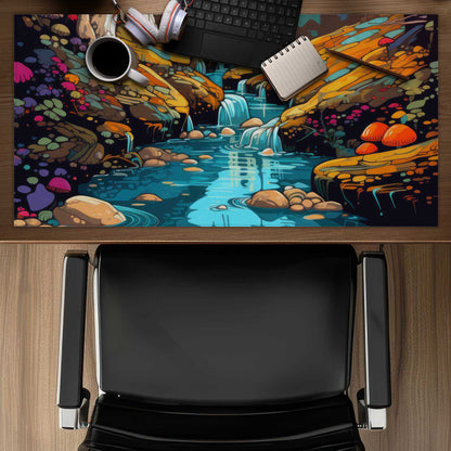 Wisdom Inbound Red Desk Mat | Stylish Home Decor Accessory