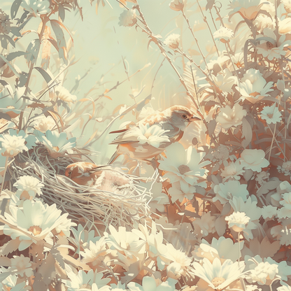 The Nest - Yellow Round Outdoor Area Rug for Home Decor