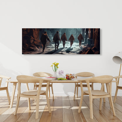 The catacombs - 32"x32" Canvas
