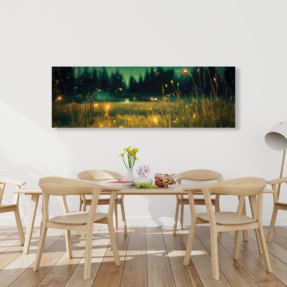 Light in the Dark - Black Canvas Wall Art for Home Decor