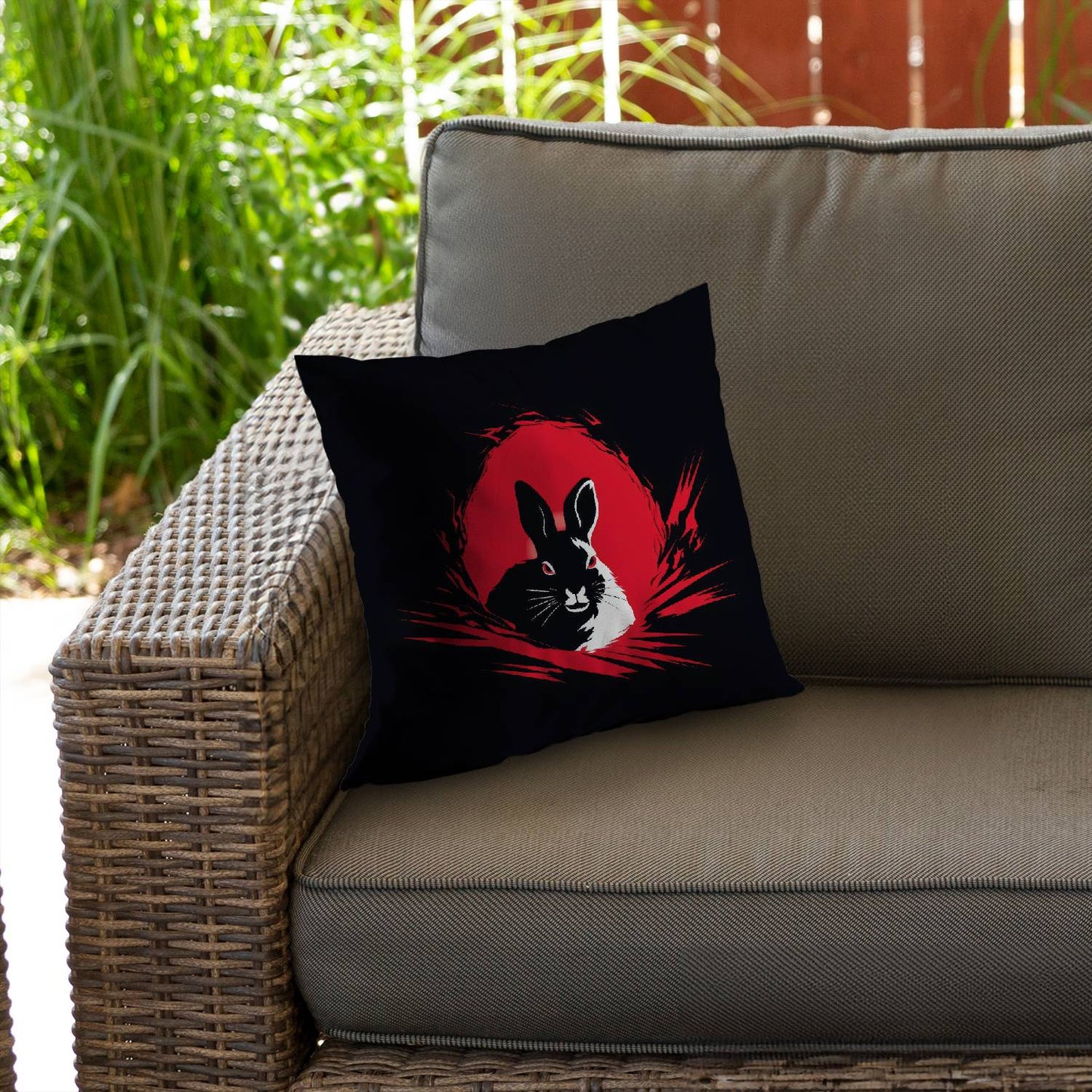 Bad intentions - Throw pillow - Print on demand