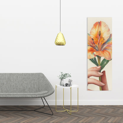 Ahold Orange Canvas for Home Decor - Vibrant Wall Art