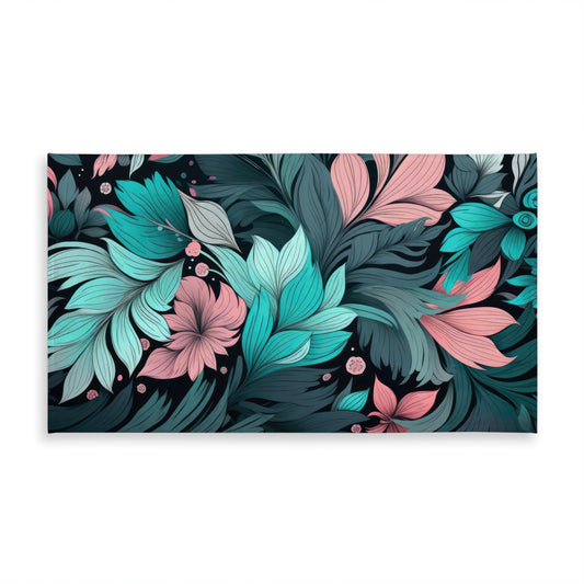 Nappe Feuilles Fluo - Décoration Intérieure Extérieure Tendance