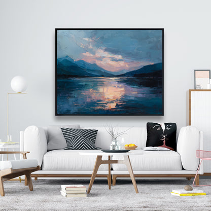 Reflect - 24"x24" Framed canvas