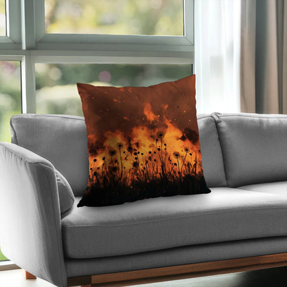Ablaze - Throw Pillow