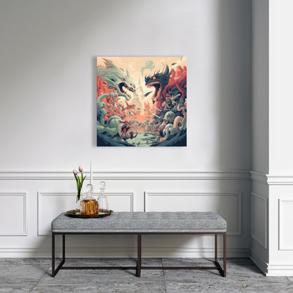 Ultimate fight - 32"x32" Canvas