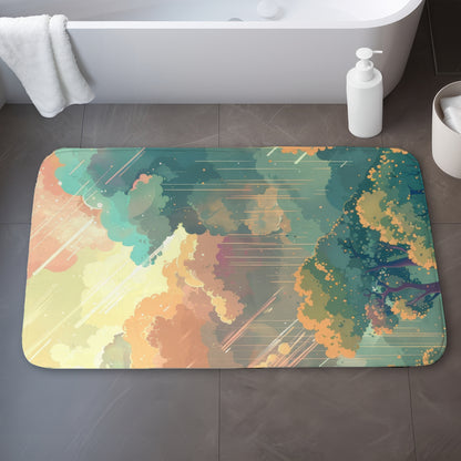 Crystal winds - 17"x24" Bath mat