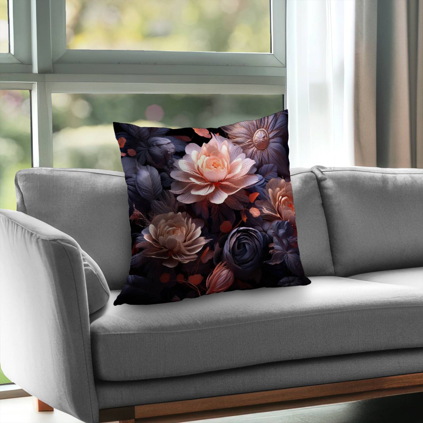 Sublime light - Throw pillow - Print on demand