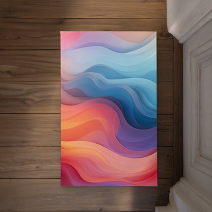 Sweet dreams Blue Indoor Outdoor Door Mat | Home Decor