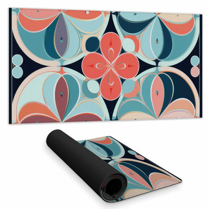 Pastel Mandala Desk Mat - Stylish Home Decor Desk Accessory