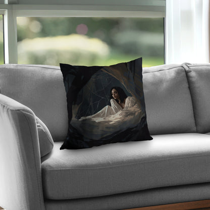 Spider princess - Throw Pillow