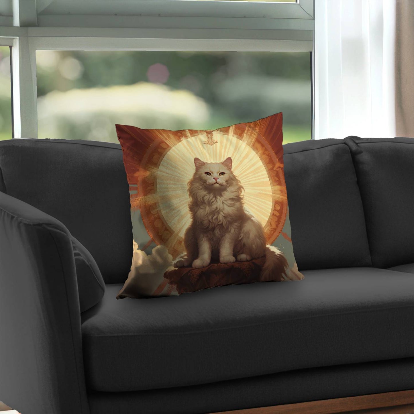 Infinite carelessness - Throw pillow - Print on demand