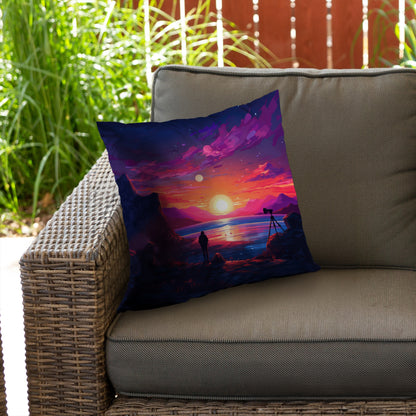 Solitude - Throw Pillow
