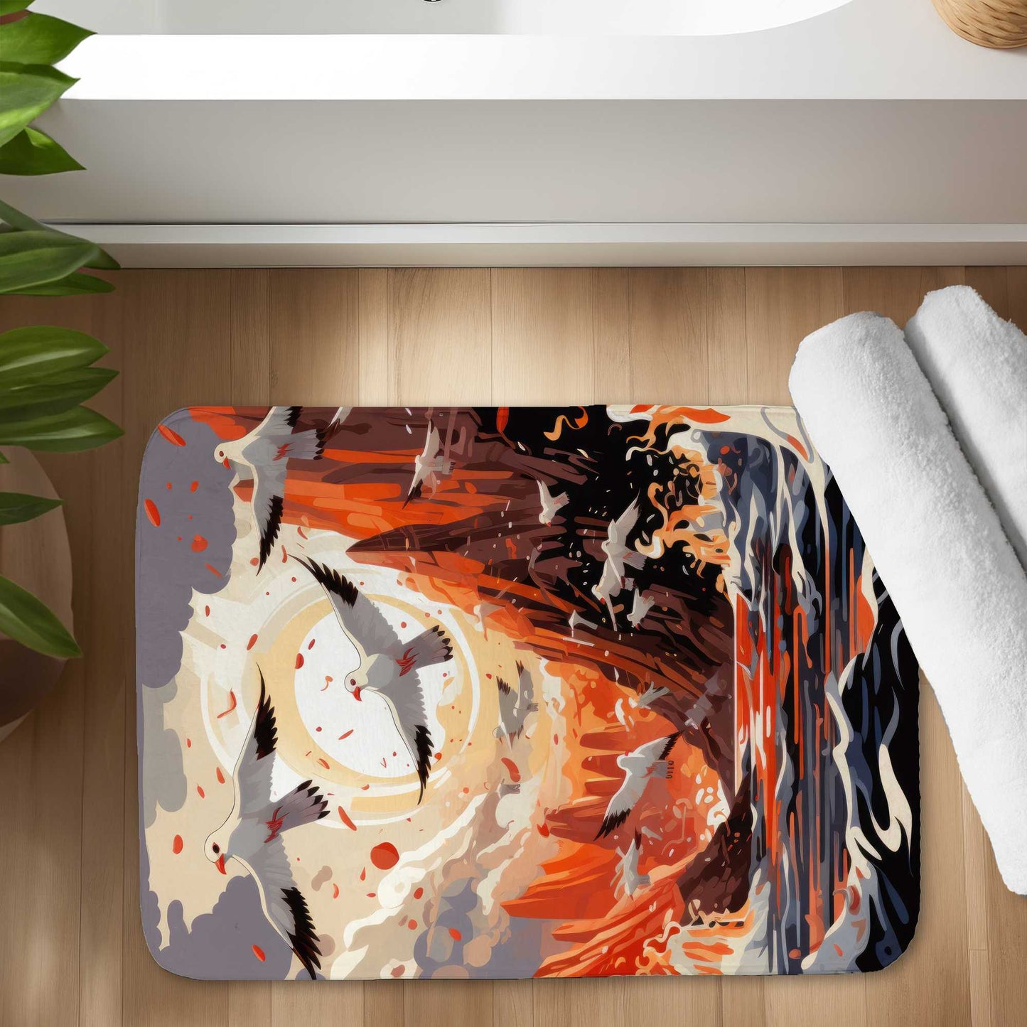 The Escape Bath Mat - Stylish Home Decor, Soft & Durable