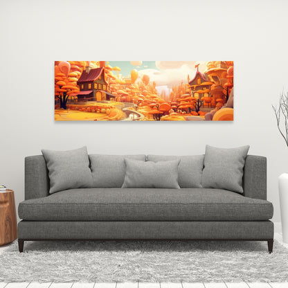 Honey land - 32"x32" Canvas