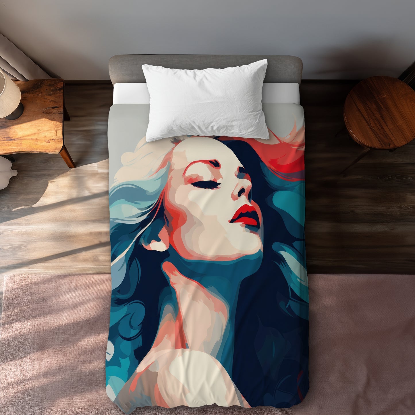 Housse de couette beauté à l'état pur | Décoration élégante