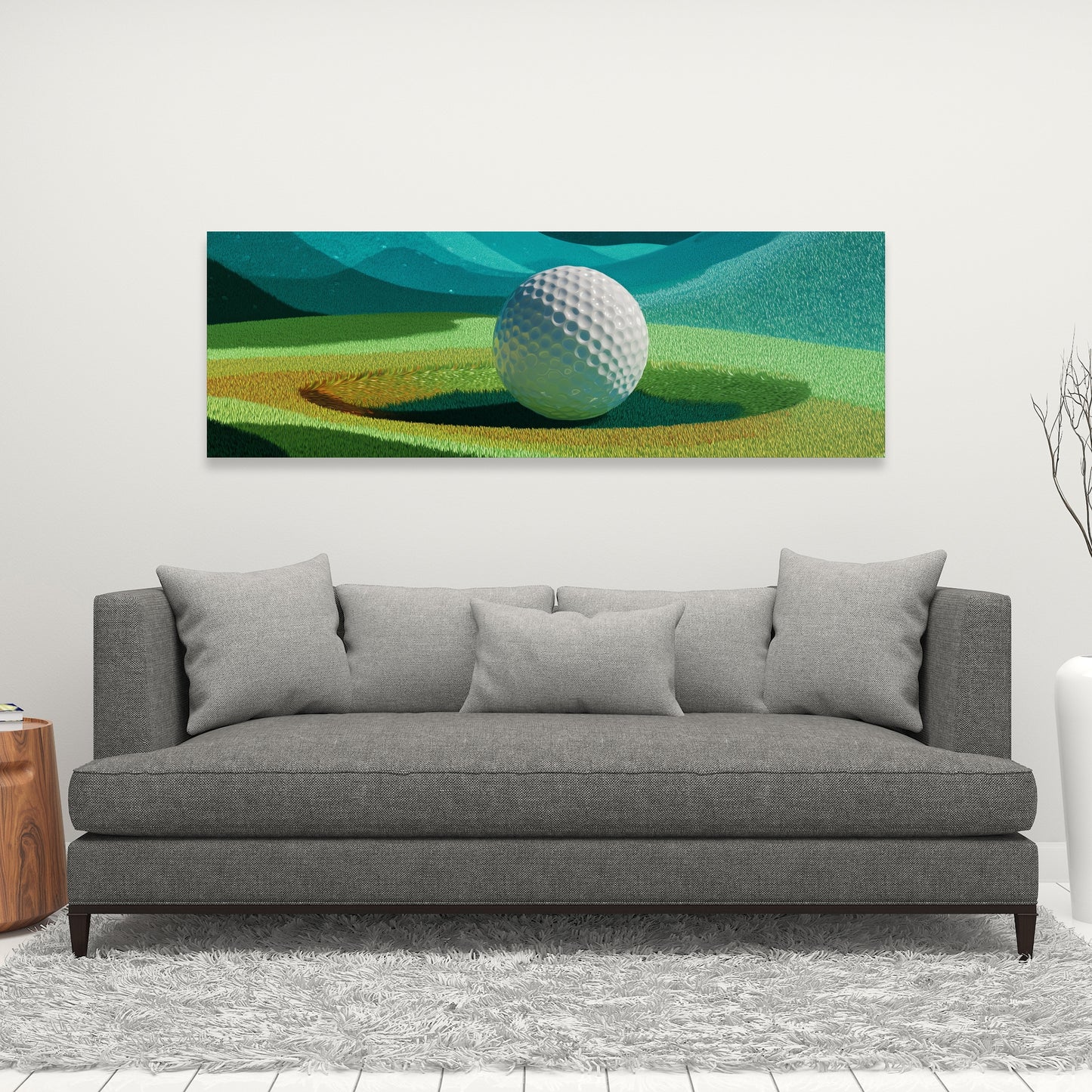 Landing - 32"x32" Canvas
