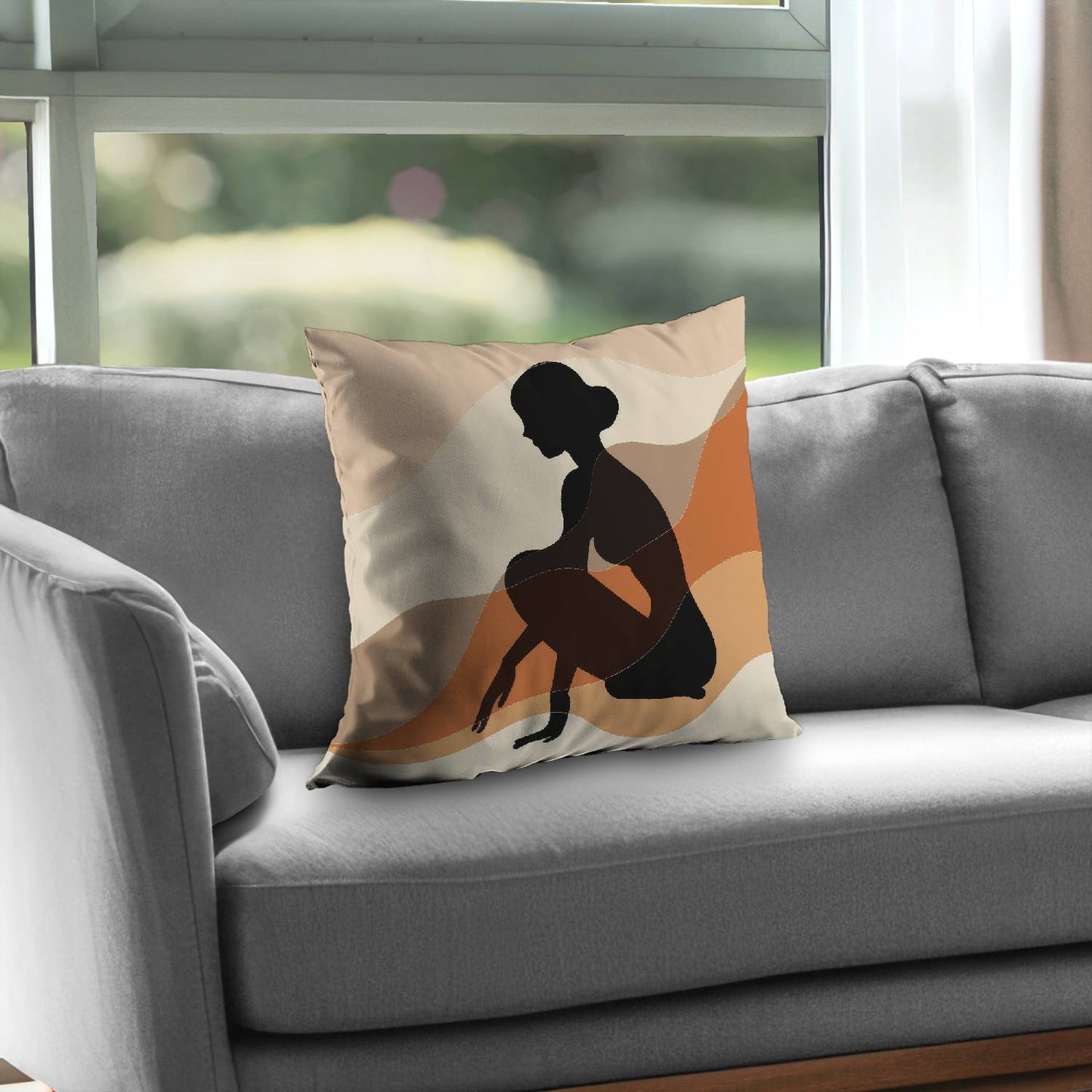 Mindfulness - Throw pillow - Print on demand