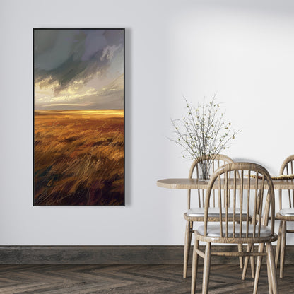Before the storm - 36"x36" Framed canvas