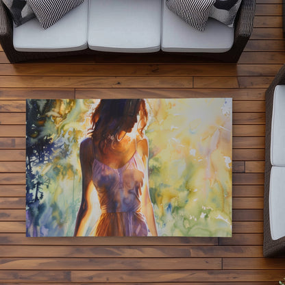 Tapis d'extérieur « Hors de l'eau » | Décoration d'intérieur élégante