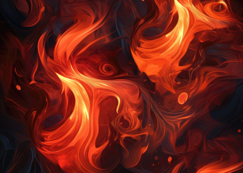 Paillasson intérieur/extérieur Fires of Heck - Un délice pour la décoration intérieure