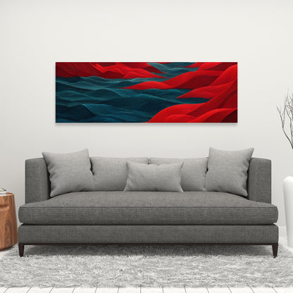 Red Sea - Red Canvas Art for Stunning Home Decor