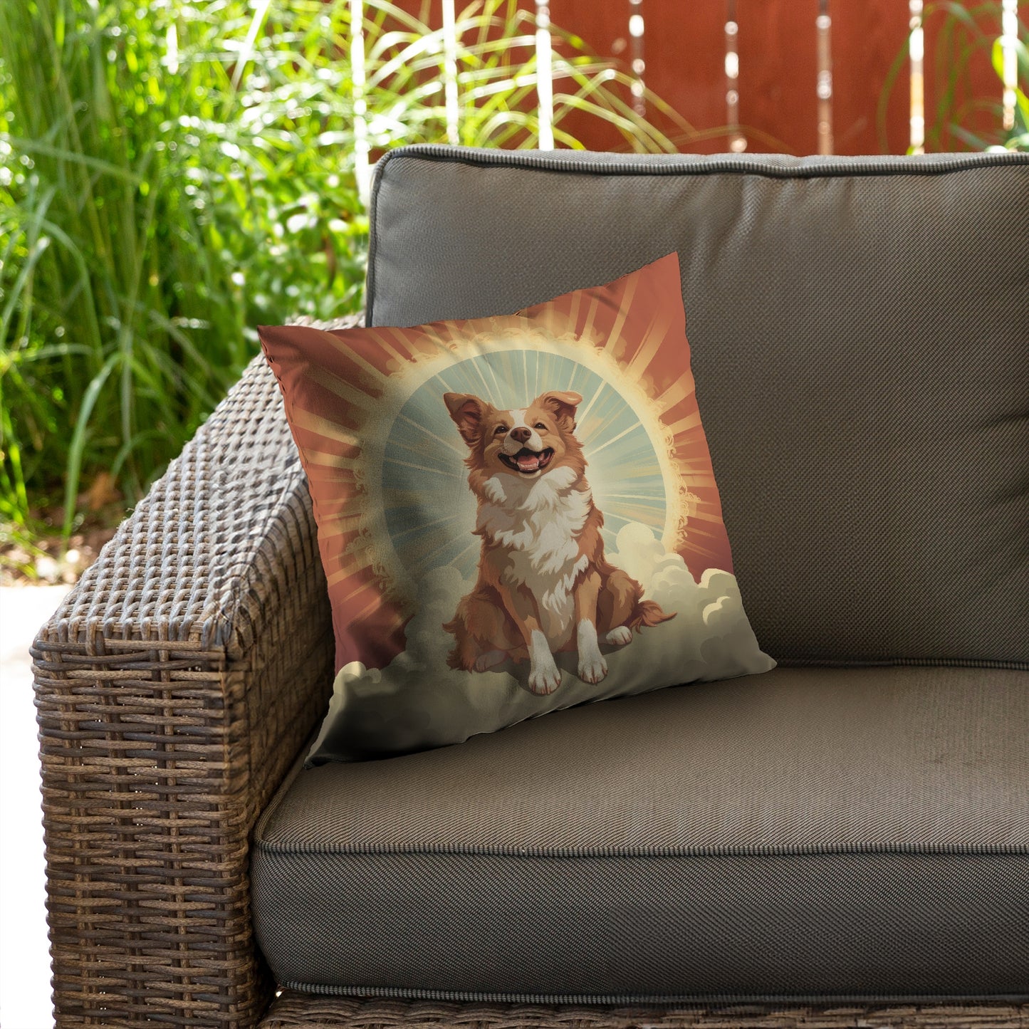 Pats and smiles - Throw Pillow