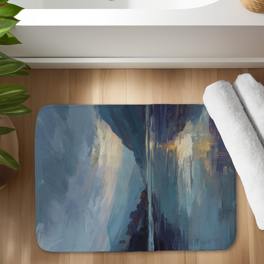 Obscure Yellow Bath Mat for Stylish Home Decor | Soft & Cozy