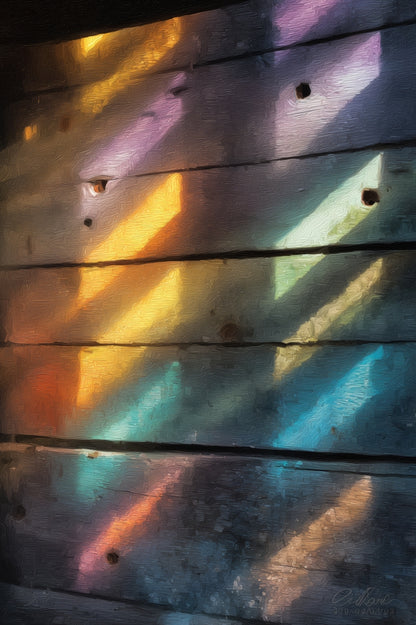 Rainbow Glint Pro Pickleball Paddle Set | Sport Accessory