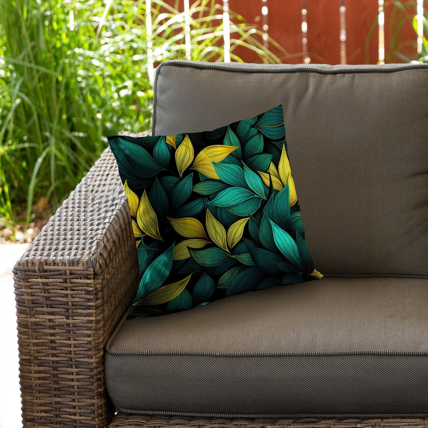 Potent Aroma Poly Twill Throw Pillow | Home Decor Accent