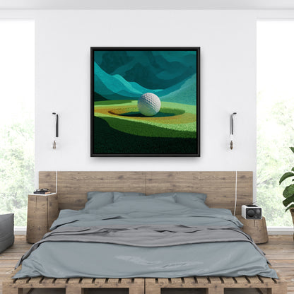 Landing Office Object Framed Canvas for Home Decor | Art