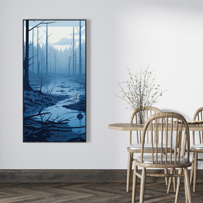 Dead lands - 36"x36" Framed canvas