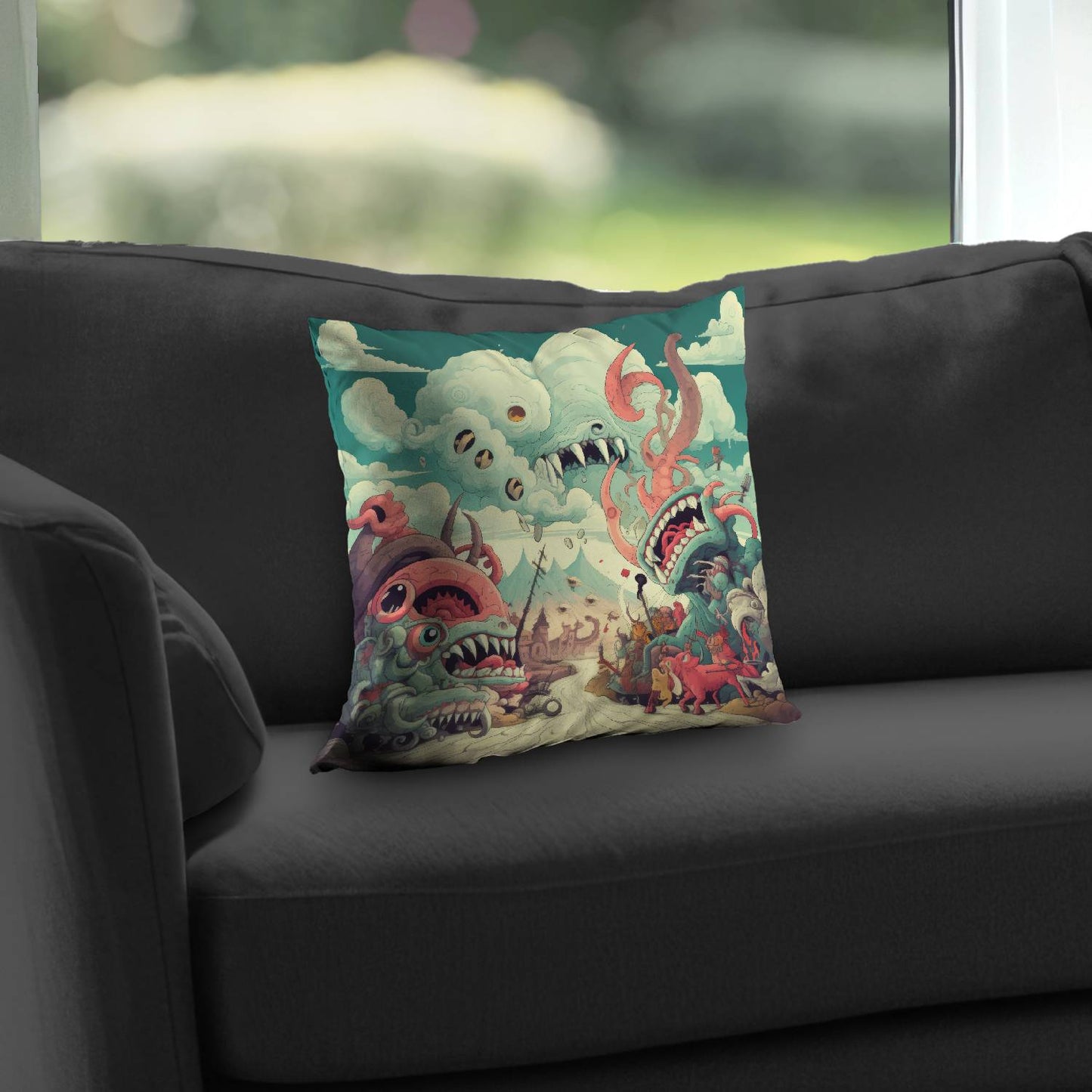 Unimaginable Red Poly Twill Throw Pillow Insert for Home Decor