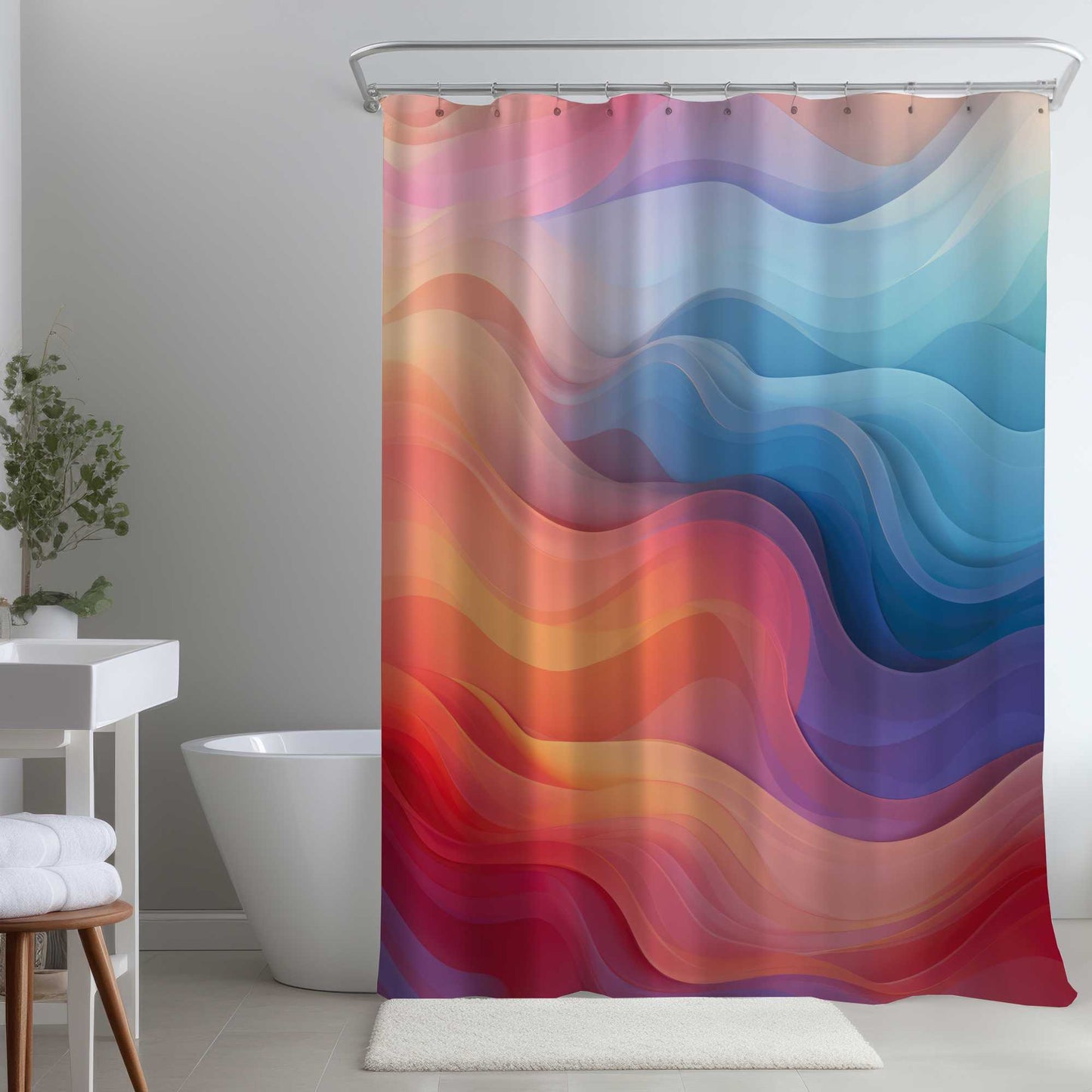 Rideau de douche Sweet Dreams | Décoration d'intérieur élégante
