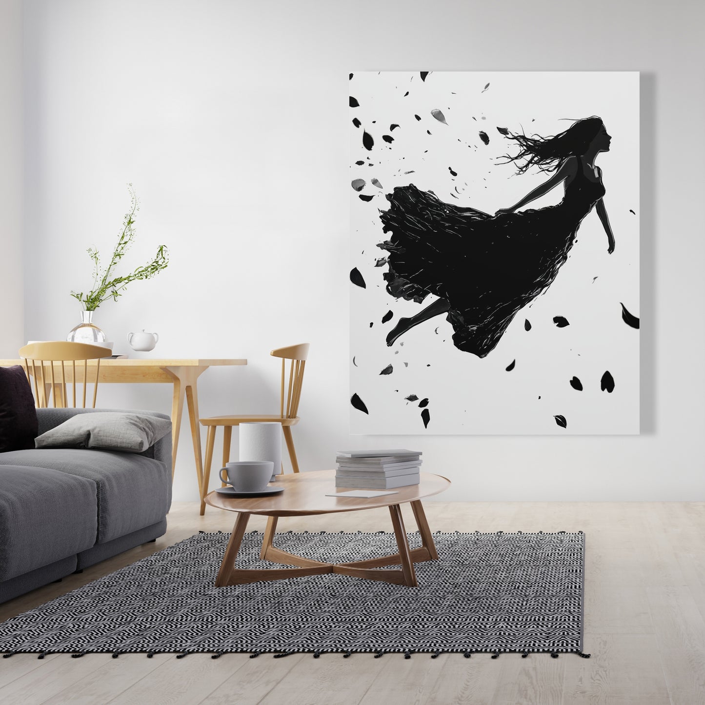 Floating - 32"x32" Canvas