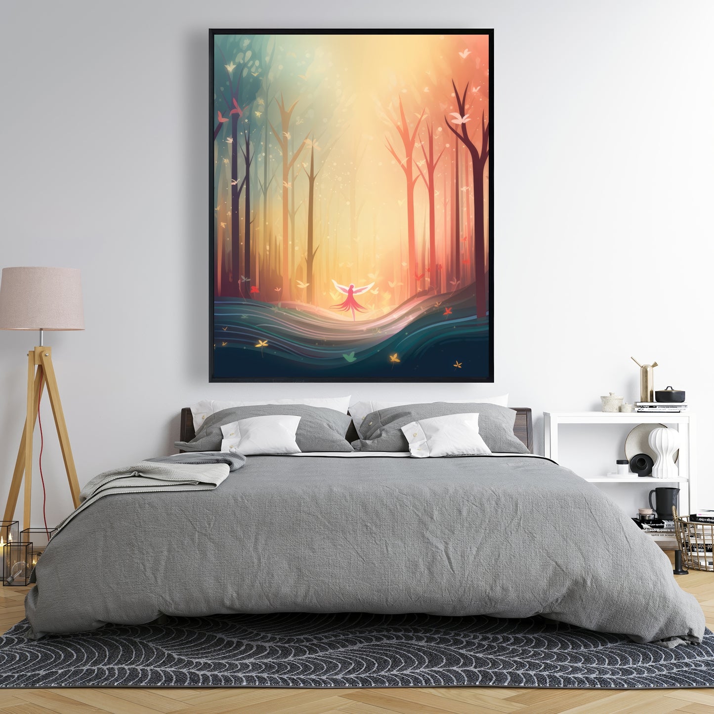 Enchanted - 36"x36" Framed canvas