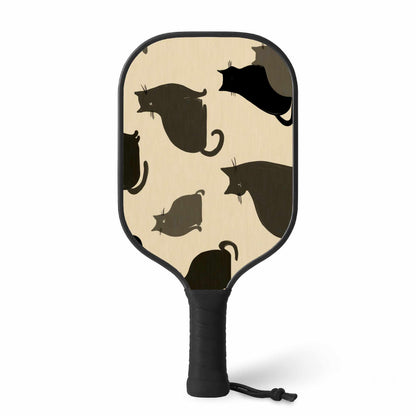 Ensemble de raquettes de pickleball décontractées Silent Cat Gathering