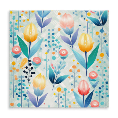 Calming scents White Indoor Outdoor Tablecloth