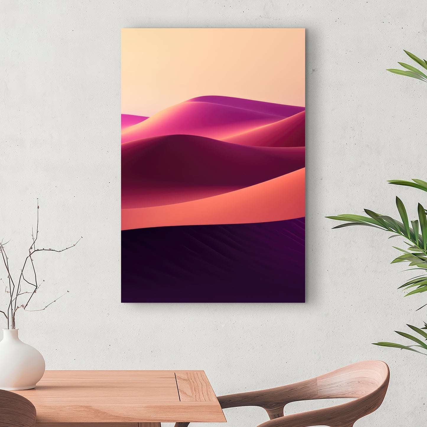 Deep dunes - 32"x32" Canvas