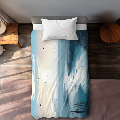 Housse de couette Marsh Grey - Solution de décoration intérieure élégante
