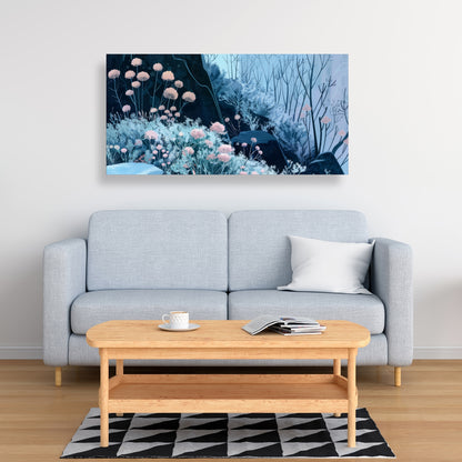 Annual freeze - Beige Canvas for Elegant Home Decor