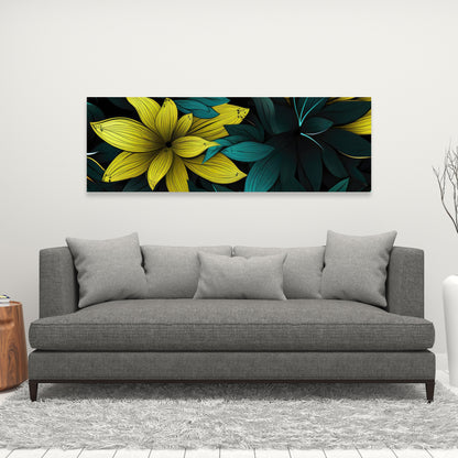 Potent - Yellow Canvas Art for Stylish Home Decor
